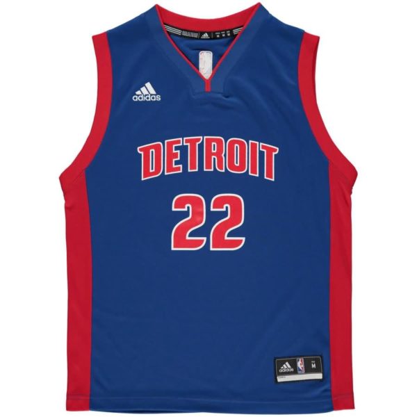 Avery Bradley Detroit Pistons adidas Youth Replica Jersey - Blue