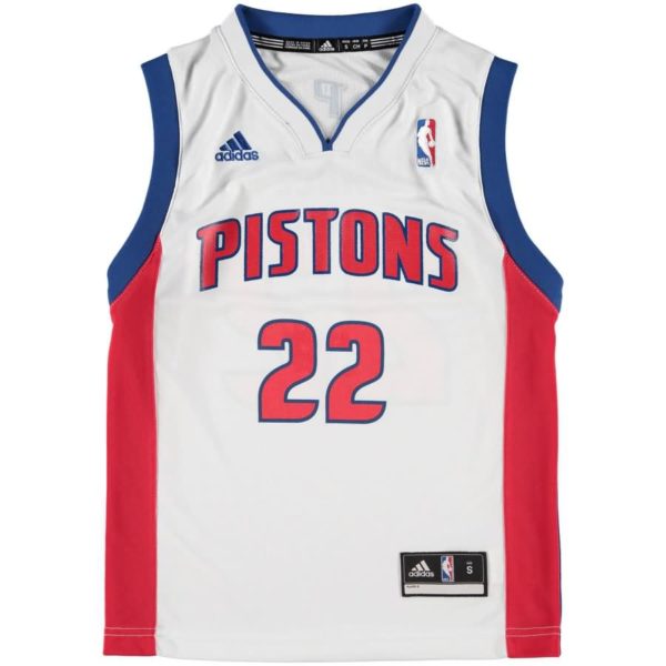 Avery Bradley Detroit Pistons adidas Youth Replica Jersey - White
