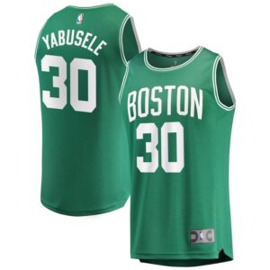 Guerschon Yabusele Boston Celtics Fanatics Branded Fast Break Replica Player Jersey - Green