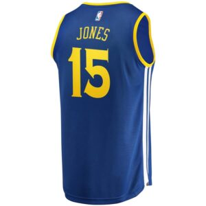 Damian Jones Golden State Warriors Fanatics Branded Fast Break Replica Player Jersey - Icon Edition - Royal