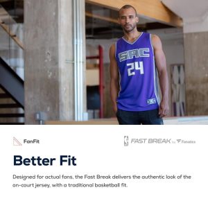 Bogdan Bogdanovic Sacramento Kings Fanatics Branded Fast Break Road Replica Player Jersey - Purple