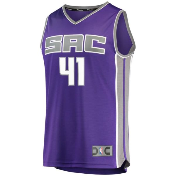 Kosta Koufos Sacramento Kings Fanatics Branded Fast Break Road Replica Player Jersey - Purple