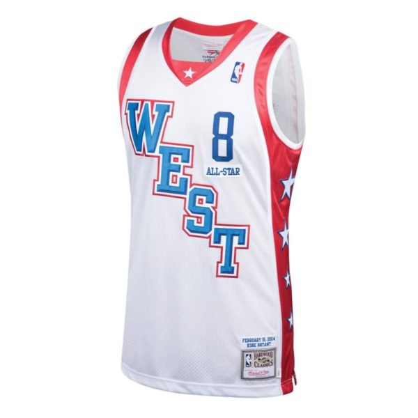 Kobe Bryant Western Conference Mitchell & Ness 2004 All-Star Hardwood Classics Authentic Jersey - White