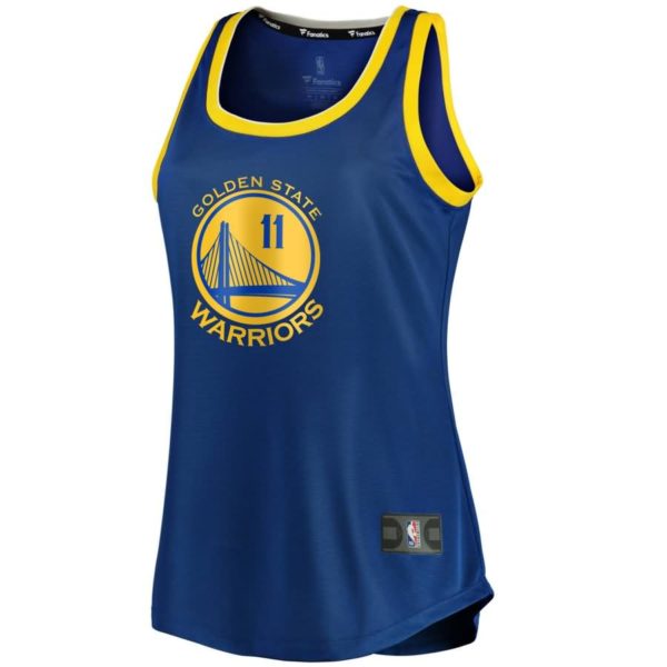 Klay Thompson Golden State Warriors Fanatics Branded Women's Fast Break Tank Jersey - Icon Edition - Royal