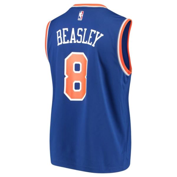 Michael Beasley New York Knicks adidas Road Replica Jersey - Blue