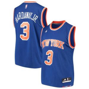 Tim Hardaway New York Knicks adidas Road Replica Jersey - Blue