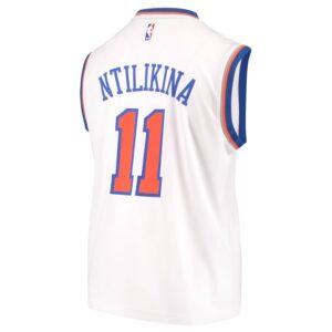 Frank Ntilikina New York Knicks adidas Home Replica Jersey - White