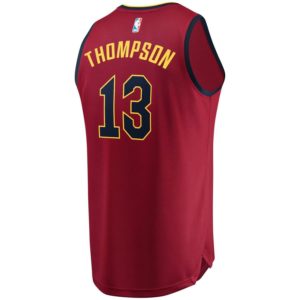 Tristan Thompson Cleveland Cavaliers Fanatics Branded Fast Break Replica Player Jersey Maroon - Icon Edition