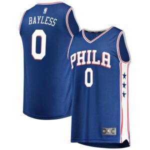 Jerryd Bayless Philadelphia 76ers Fanatics Branded Fast Break Replica Player Jersey - Icon Edition - Royal