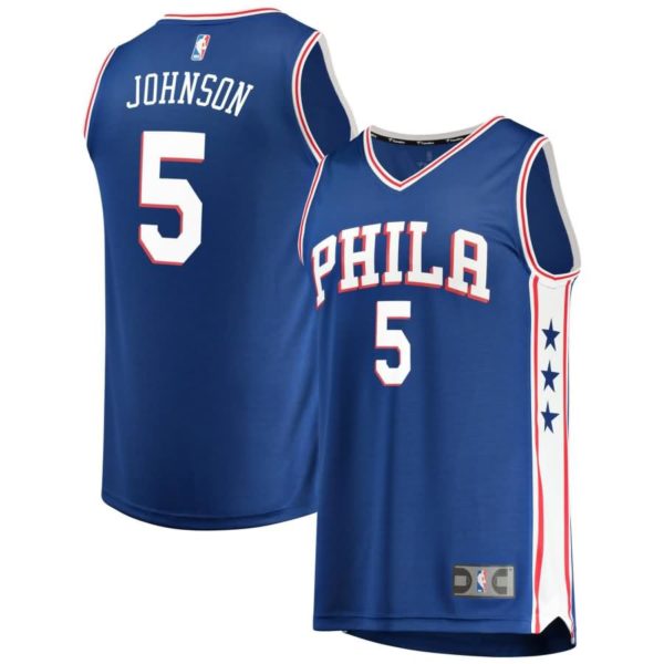 Amir Johnson Philadelphia 76ers Fanatics Branded Fast Break Replica Player Jersey - Icon Edition - Royal
