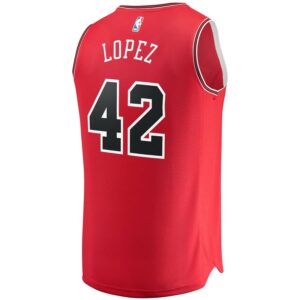 Robin Lopez Chicago Bulls Fanatics Branded Fast Break Road Replica Player Jersey Red - Icon Edition