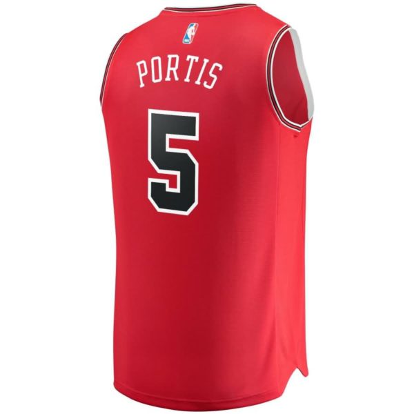 Bobby Portis Chicago Bulls Fanatics Branded Fast Break Road Replica Player Jersey Red - Icon Edition