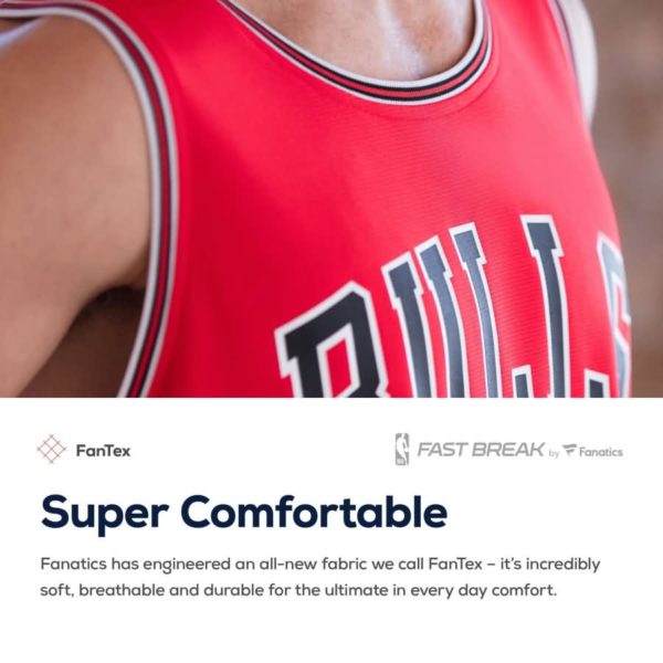 Bobby Portis Chicago Bulls Fanatics Branded Fast Break Road Replica Player Jersey Red - Icon Edition
