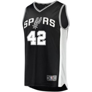 Davis Bertans San Antonio Spurs Fanatics Branded Fast Break Road Replica Player Jersey Black - Icon Edition