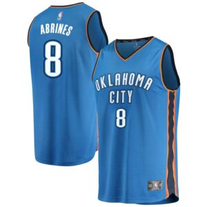 Alex Abrines Oklahoma City Thunder Fanatics Branded Fast Break Player Jersey Blue - Icon Edition