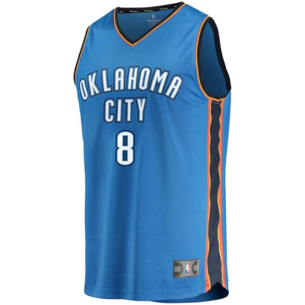 Alex Abrines Oklahoma City Thunder Fanatics Branded Fast Break Player Jersey Blue - Icon Edition