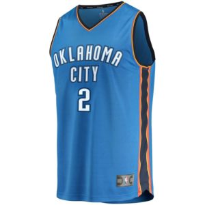 Raymond Felton Oklahoma City Thunder Fanatics Branded Fast Break Player Jersey Blue - Icon Edition