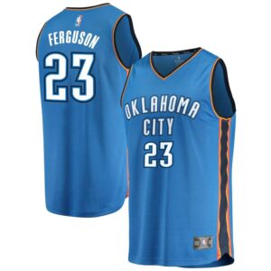 Terrance Ferguson Oklahoma City Thunder Fanatics Branded Fast Break Player Jersey Blue - Icon Edition