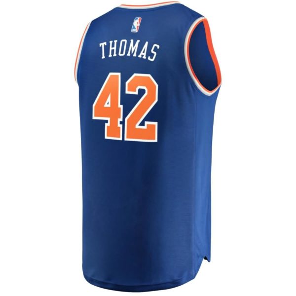 Lance Thomas New York Knicks Fanatics Branded Fast Break Road Replica Player Jersey Royal - Icon Edition