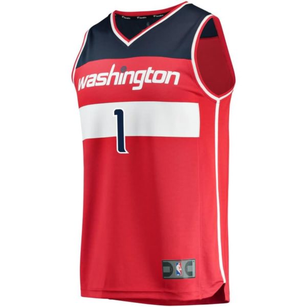 Chris McCullough Washington Wizards Fanatics Branded Fast Break Replica Team Color Player Jersey Red - Icon Edition