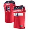 Jason Smith Washington Wizards Fanatics Branded Fast Break Replica Team Color Player Jersey Red - Icon Edition