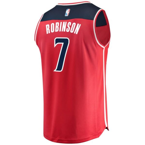 Devin Robinson Washington Wizards Fanatics Branded Fast Break Replica Team Color Player Jersey Red - Icon Edition