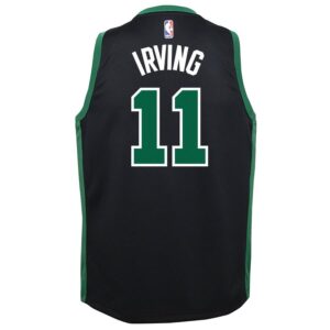 Kyrie Irving Boston Celtics Nike Youth Swingman Jersey Black - Statement Edition