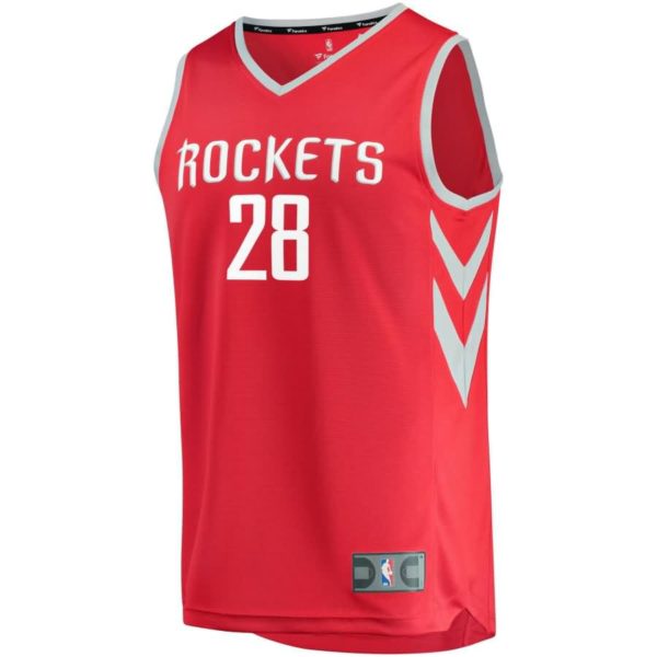 Tarik Black Houston Rockets Fanatics Branded Fast Break Replica Player Jersey Red - Icon Edition