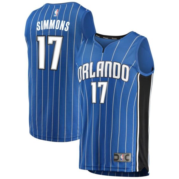 Jonathon Simmons Orlando Magic Fanatics Branded Fast Break Replica Player Jersey - Icon Edition - Blue