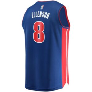 Henry Ellenson Detroit Pistons Fanatics Branded Fast Break Replica Player Jersey - Icon Edition - Blue
