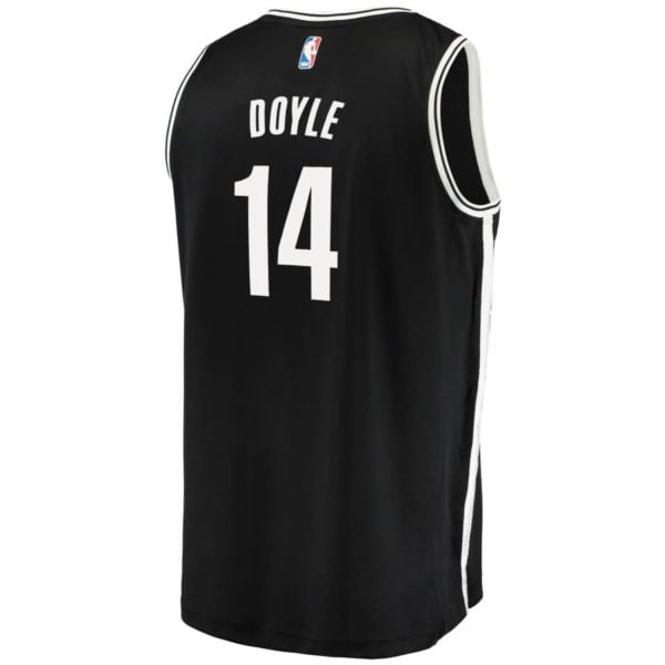 Milton Doyle Brooklyn Nets Fanatics Branded Fast Break Replica Player Jersey - Icon Edition - Black