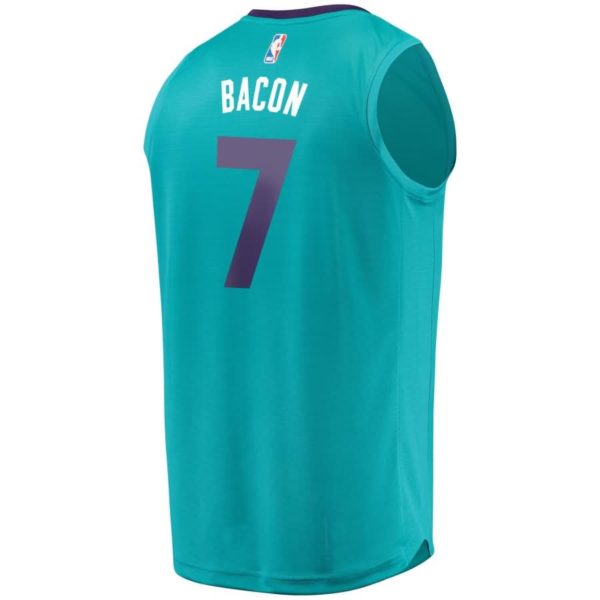 Dwayne Bacon Charlotte Hornets Fanatics Branded Fast Break Replica Player Jersey - Icon Edition - Teal