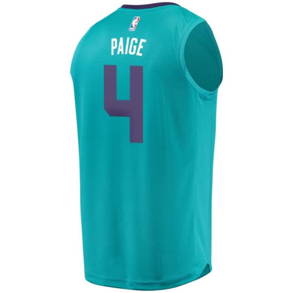Marcus Paige Charlotte Hornets Fanatics Branded Fast Break Replica Player Jersey - Icon Edition - Teal