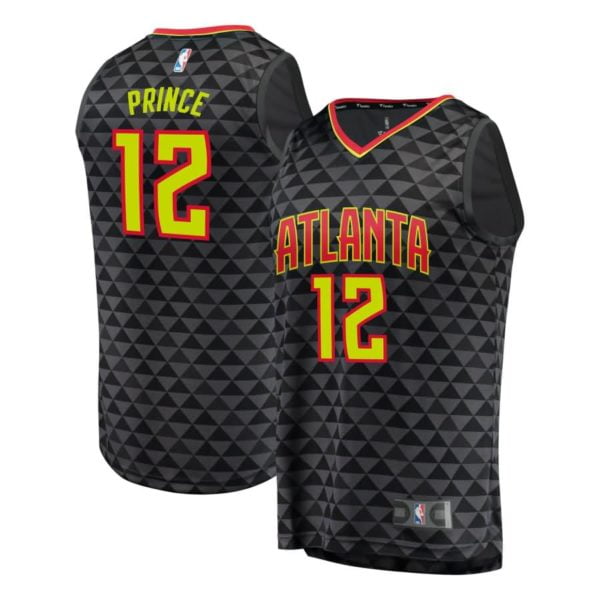 Taurean Prince Atlanta Hawks Fanatics Branded Fast Break Replica Player Jersey - Icon Edition - Black