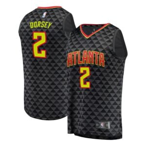 Tyler Dorsey Atlanta Hawks Fanatics Branded Fast Break Replica Player Jersey - Icon Edition - Black