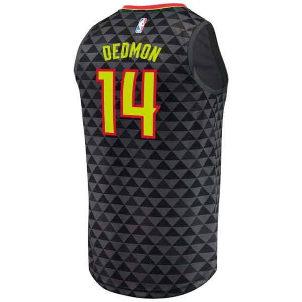 Dewayne Dedmon Atlanta Hawks Fanatics Branded Fast Break Replica Player Jersey - Icon Edition - Black