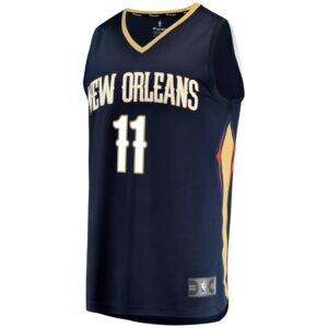 Jrue Holiday New Orleans Pelicans Fanatics Branded Fast Break Replica Player Jersey - Icon Edition - Navy