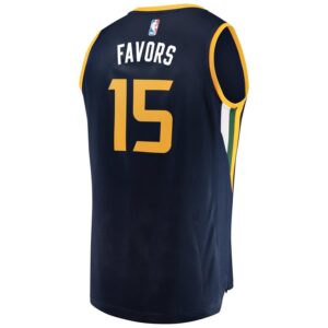 Derrick Favors Utah Jazz Fanatics Branded Fast Break Replica Player Jersey - Icon Edition - Navy