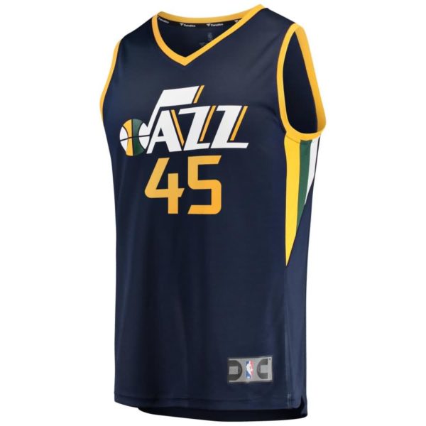 Donovan Mitchell Utah Jazz Fanatics Branded Fast Break Replica Player Jersey - Icon Edition - Navy