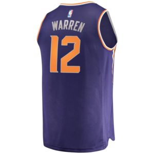 TJ Warren Phoenix Suns Fanatics Branded Fast Break Replica Player Jersey - Icon Edition - Purple