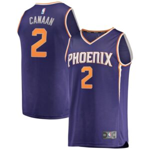 Isaiah Canaan Phoenix Suns Fanatics Branded Fast Break Replica Player Jersey - Icon Edition - Purple
