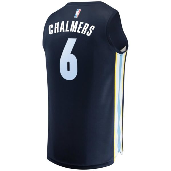 Mario Chalmers Memphis Grizzlies Fanatics Branded Fast Break Replica Player Jersey - Icon Edition - Navy