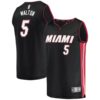 Derrick Jones Miami Heat Fanatics Branded Fast Break Replica Player Jersey - Icon Edition - Black