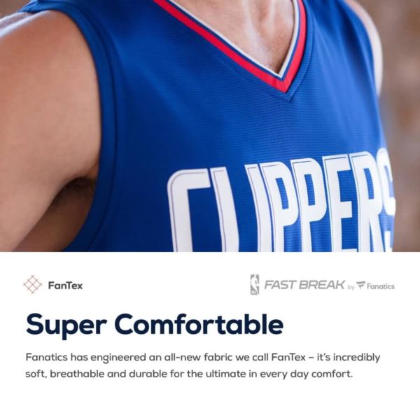 Sindarius Thornwell LA Clippers Fanatics Branded Fast Break Replica Player Jersey - Icon Edition - Royal