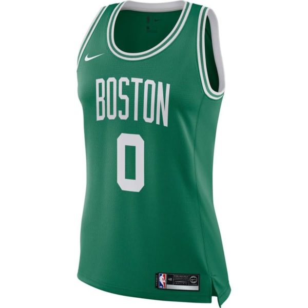 Jayson Tatum Boston Celtics Nike Women's Swingman Jersey - Kelly Green - Icon Edition