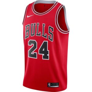 Lauri Markkanen Chicago Bulls Nike Replica Swingman Jersey - Icon Edition - Red