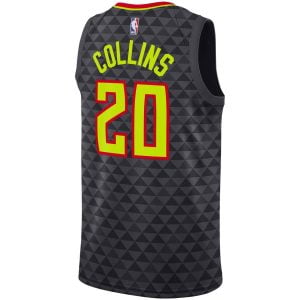John Collins Atlanta Hawks Nike Replica Swingman Jersey - Icon Edition - Black