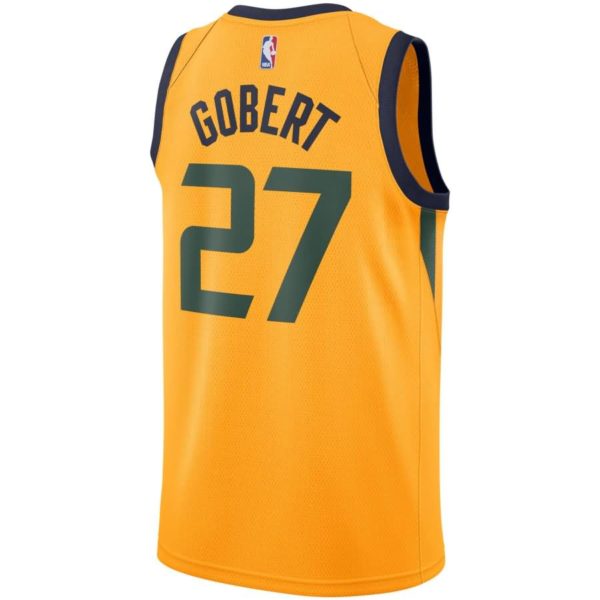 Rudy Gobert Utah Jazz Nike Replica Swingman Jersey - Statement Edition - Gold