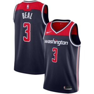 Bradley Beal Washington Wizards Nike Replica Swingman Jersey - Statement Edition - Navy