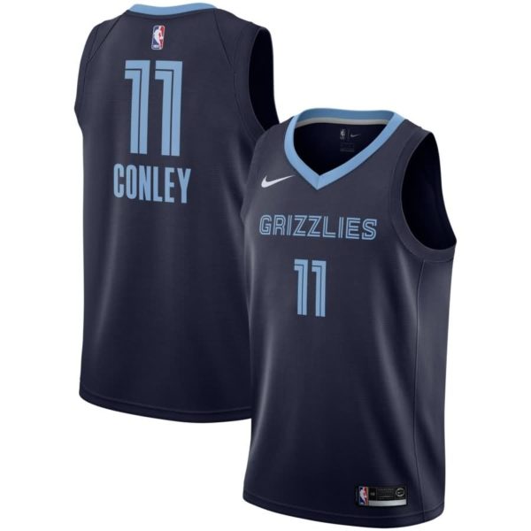 Mike Conley Memphis Grizzlies Nike Replica Swingman Jersey - Icon Edition - Navy